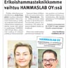 Hammaslab Oy - PK-lehden mainos